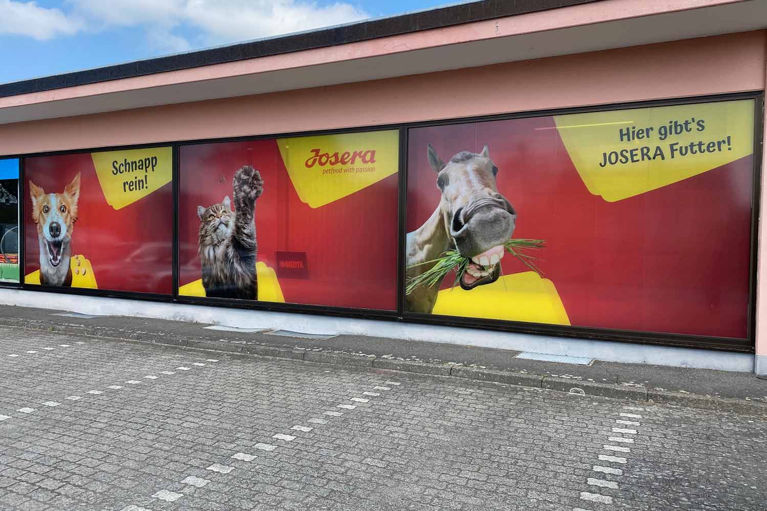 Josera Plakatwand