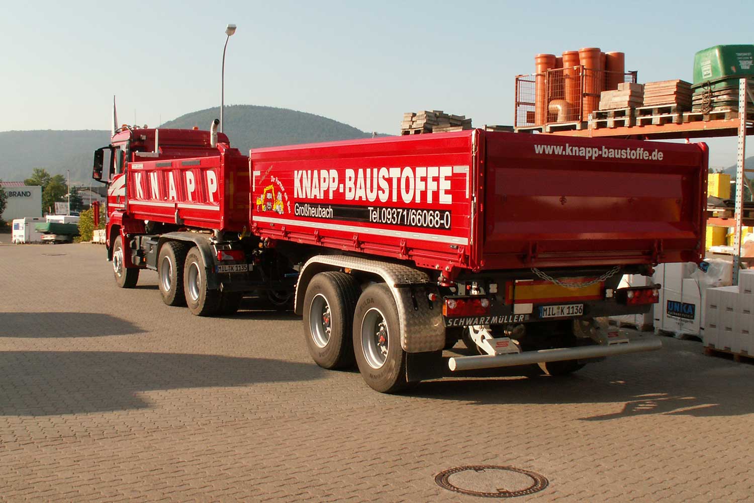 Knapp Baustoffe LKW