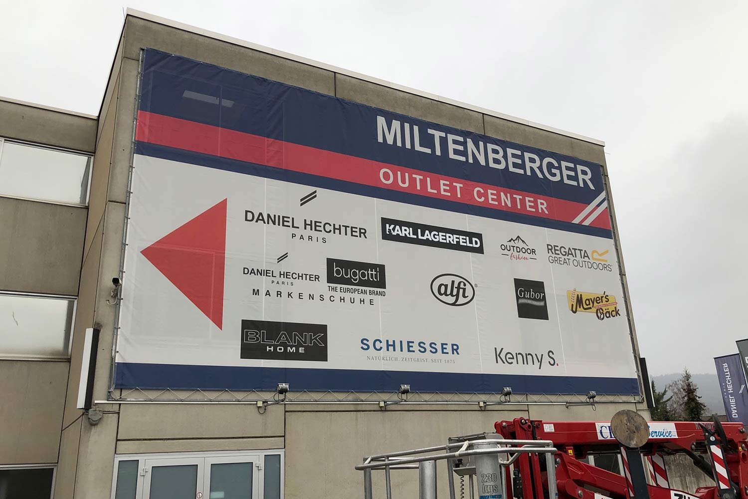 Outlet Center Miltenberg Banner