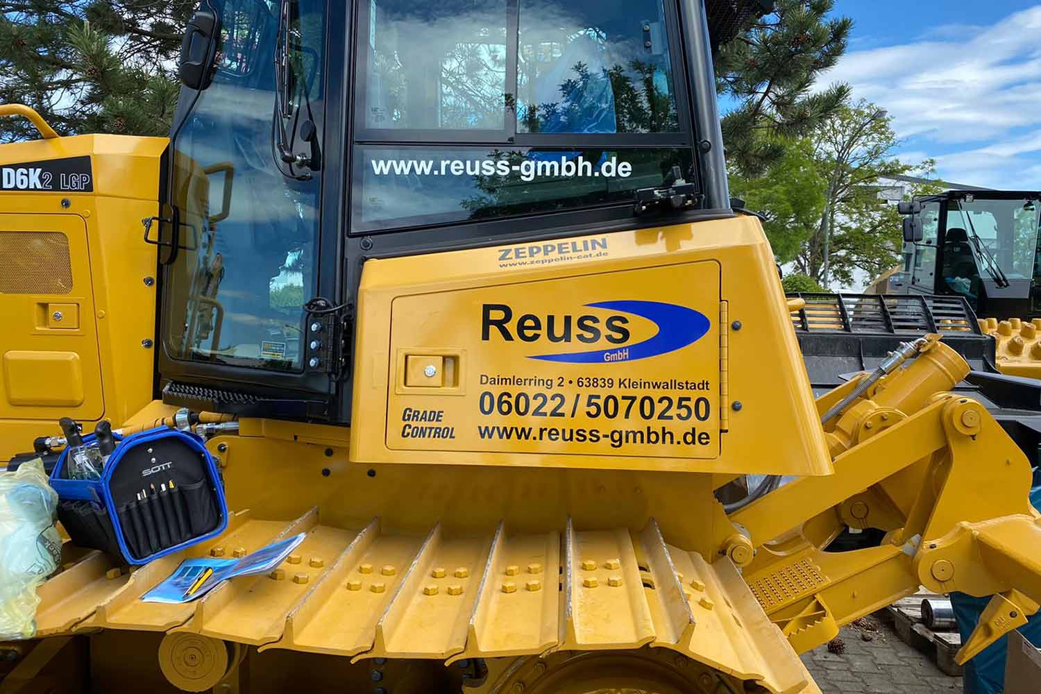 Raupenbagger von Reuss