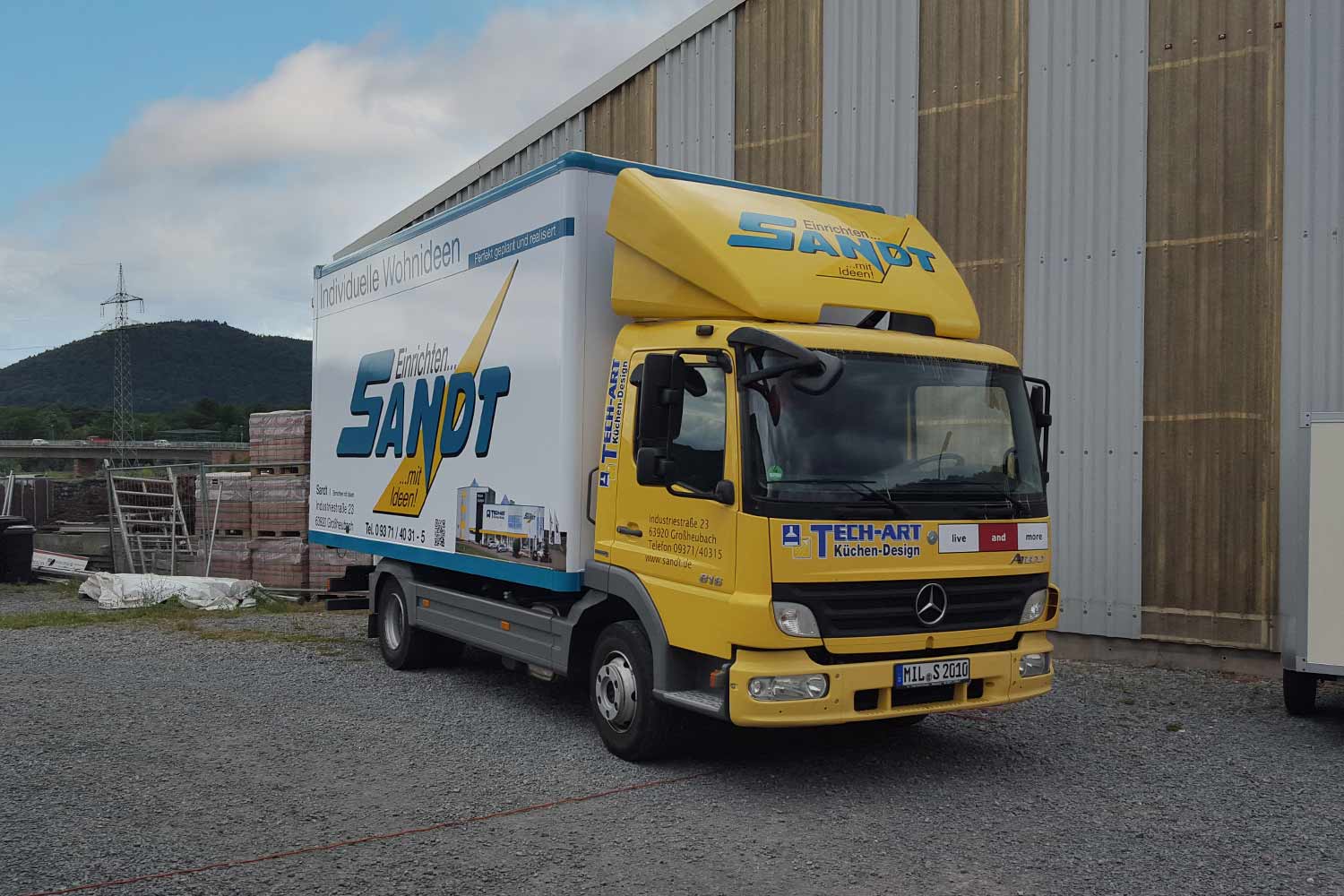 Sandt Möbel LKW